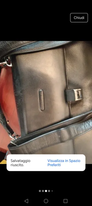 Borsa Piquadro uomo pelle nera