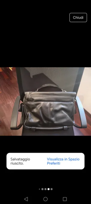 Borsa Piquadro uomo pelle nera