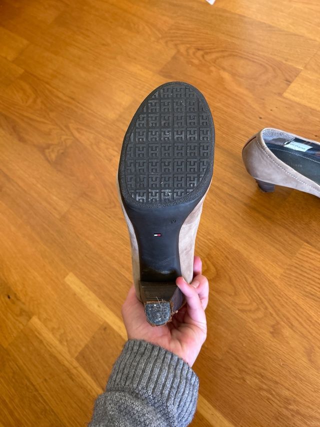 Zapatos Tommy Hilfiger grises