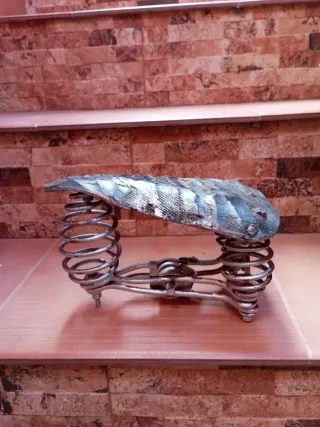 Sillín antiguo para bicicleta