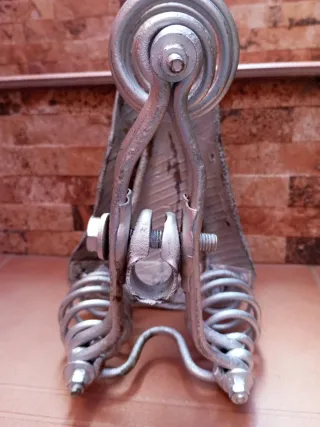 Sillín antiguo para bicicleta