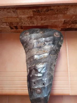 Sillín antiguo para bicicleta