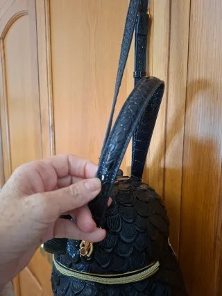 Bolso de mano con forma de búho
