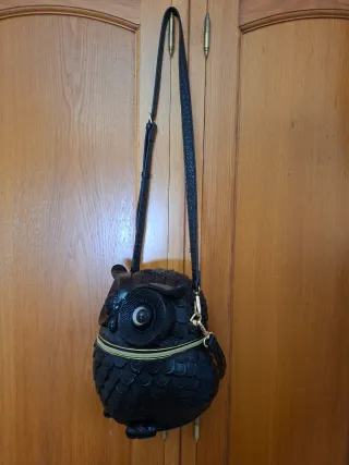 Bolso de mano con forma de búho
