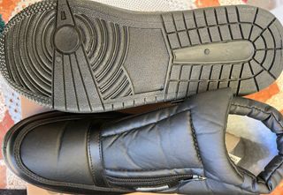 Botas de hombre negras con cremallera