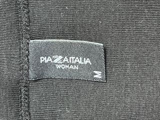 Maglia Piazza Italia Scollo a V Nera