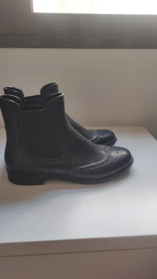 Botas de agua negras