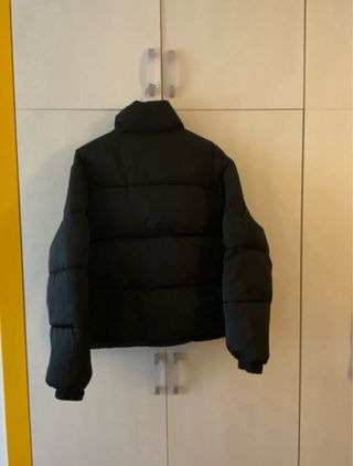 Calvin Klein Giubbotto Oversize Nero/Bordeaux