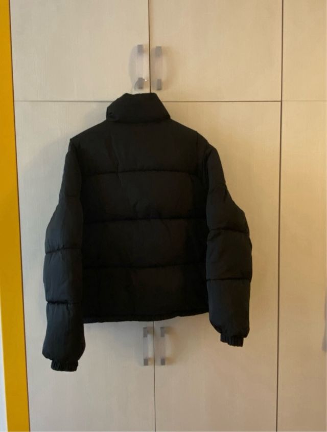 Calvin Klein Giubbotto Oversize Nero/Bordeaux