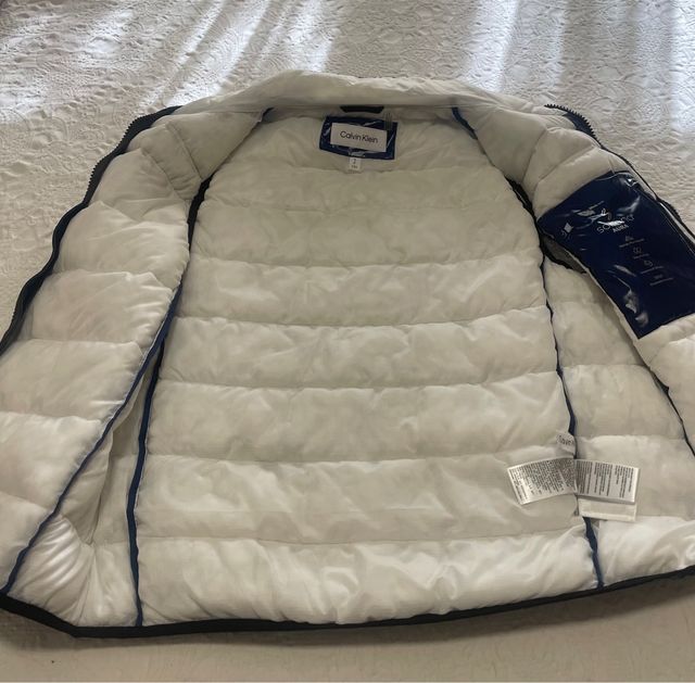 Chaleco plumífero Calvin Klein azul