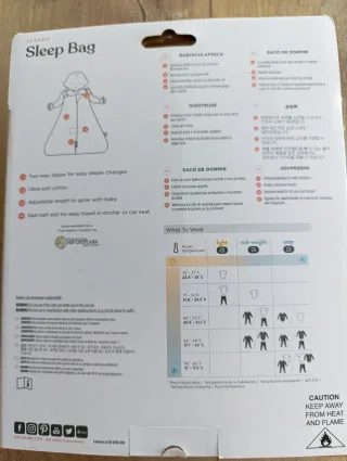 Saco dormir bebé 0-6m Ergobaby ovejas