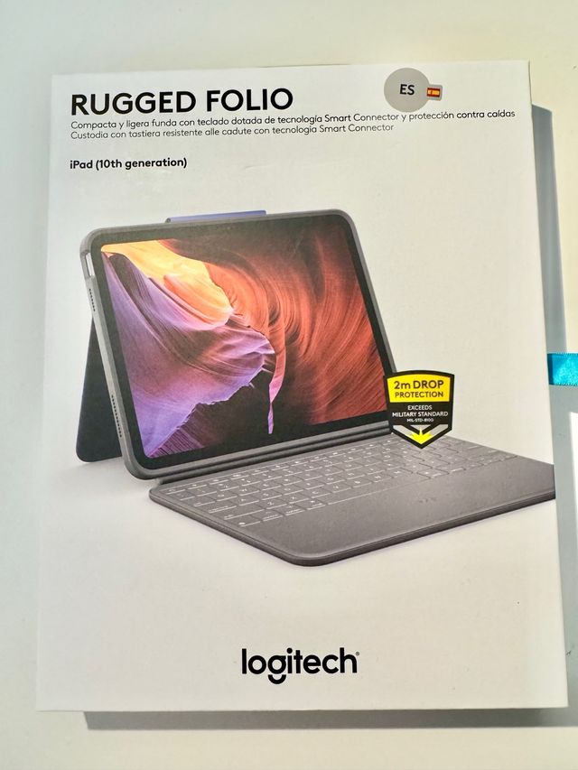 Funda Logitech Rugged Folio iPad 10ª Gen