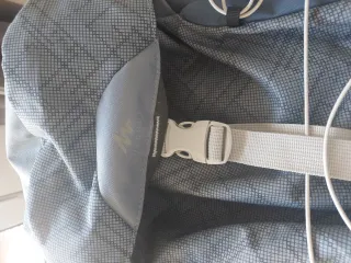 Mochila senderismo azul y verde