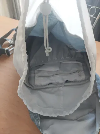 Mochila senderismo azul y verde