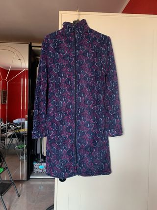 Vestaglia pile con cuori