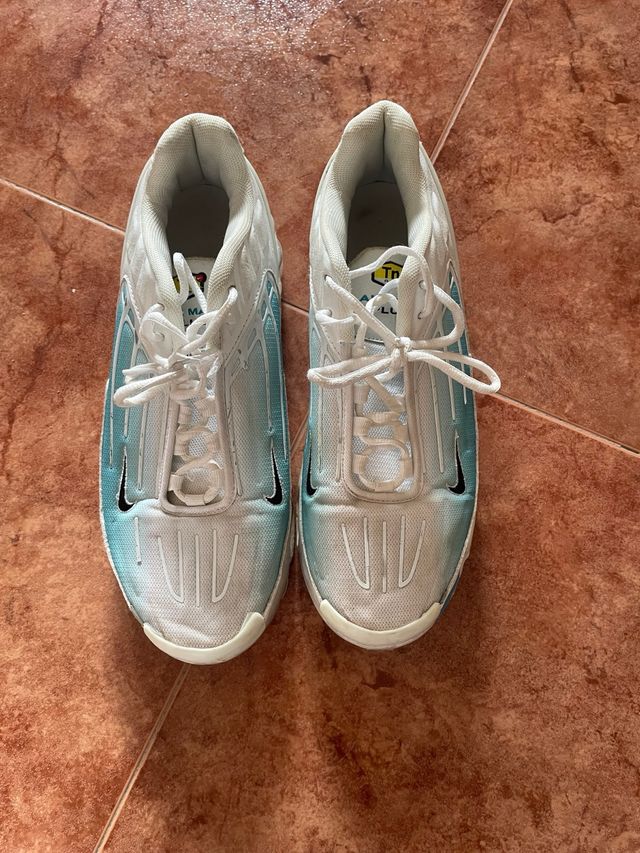 Nike TN Air Max Plus 3 Blanco/Celeste