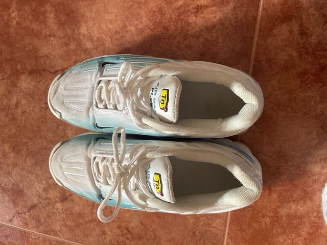 Nike TN Air Max Plus 3 Blanco/Celeste
