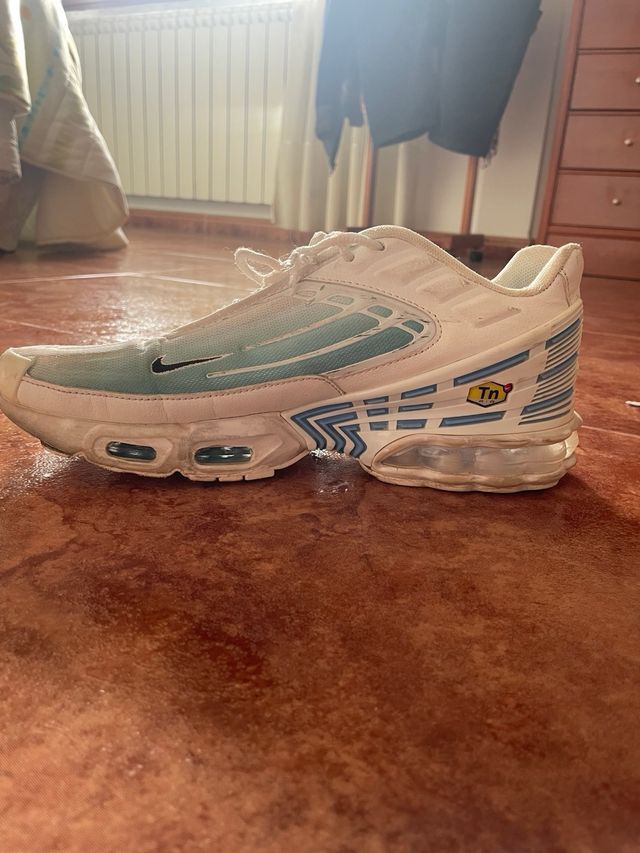 Nike TN Air Max Plus 3 Blanco/Celeste
