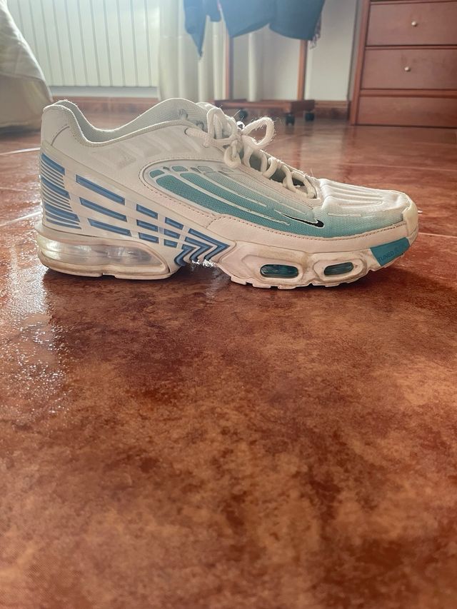 Nike TN Air Max Plus 3 Blanco/Celeste