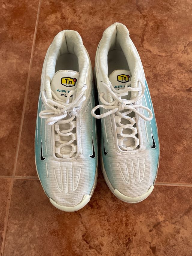 Nike TN Air Max Plus 3 Blanco/Celeste