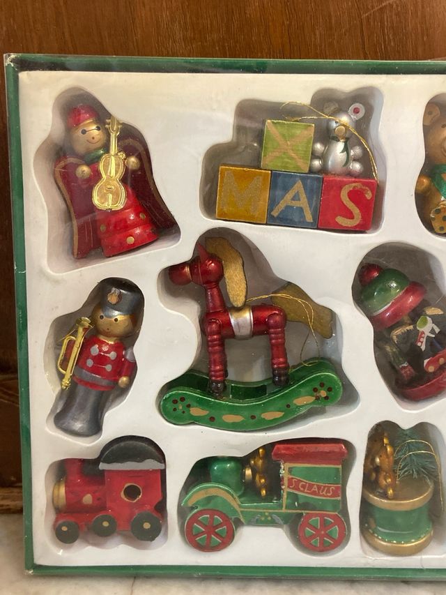 Set 12 Decorazioni Albero Natale