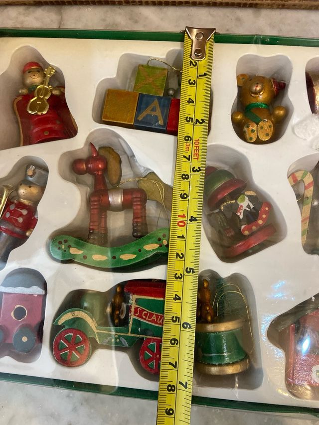 Set 12 Decorazioni Albero Natale