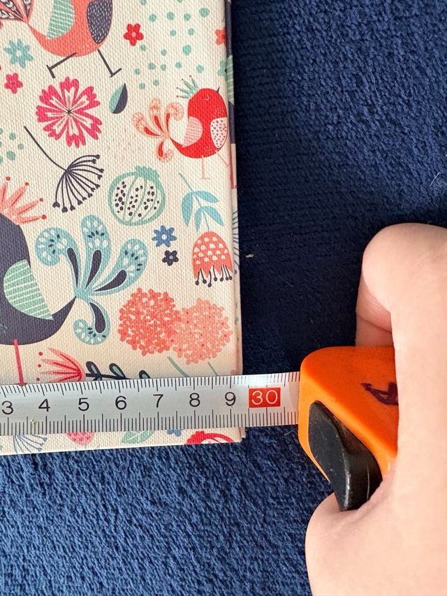 Carpeta/ Carpesano con diseño de pájaros y flores