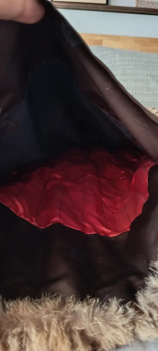 Abrigo Piel original años 80. Talla S/M