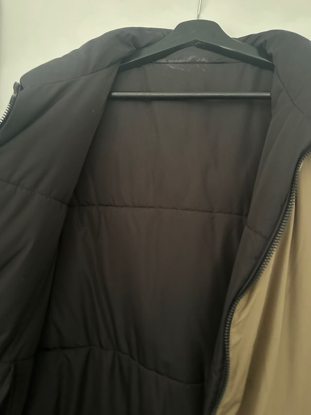 Chaleco largo reversible Zara Talla única