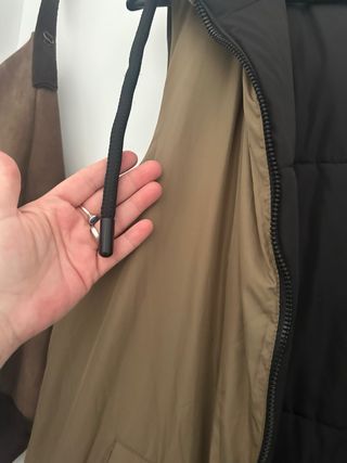 Chaleco largo reversible Zara Talla única