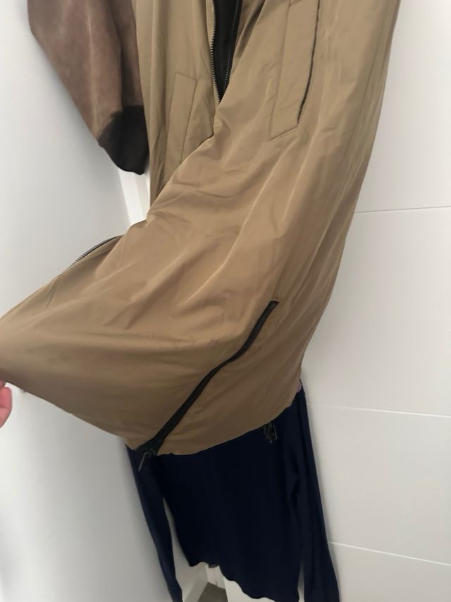 Chaleco largo reversible Zara Talla única