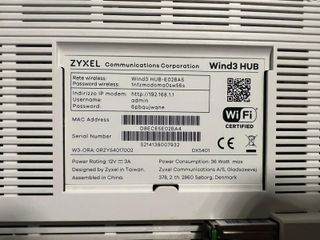 Modem Zyxel WindTre HUB VMG8825-T50K