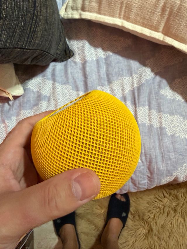 HomePod mini Apple amarillo