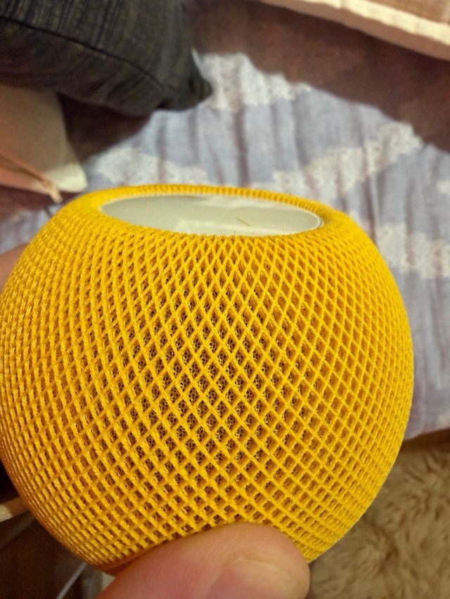 HomePod mini Apple amarillo