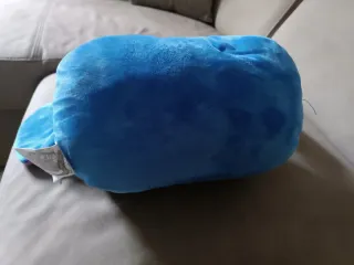 Cuscino Stitch Peluche Blu