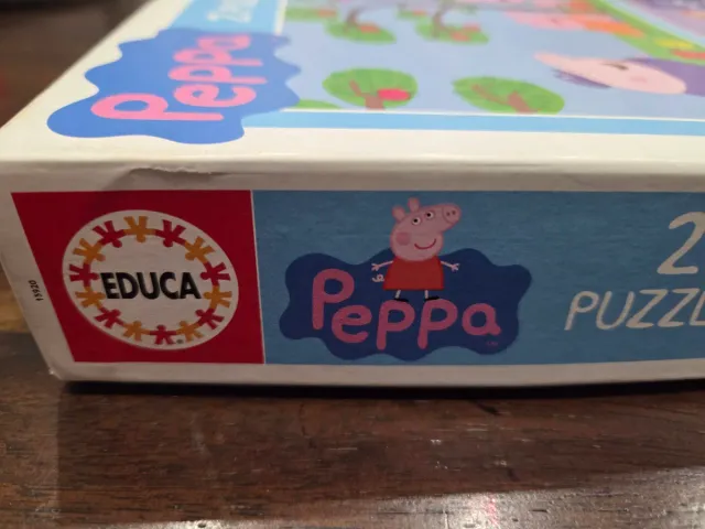 Puzzle Educa Peppa Pig 2 Puzzles