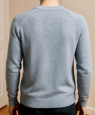 Maglione da uomo Piazza Italia - azzurro mélange