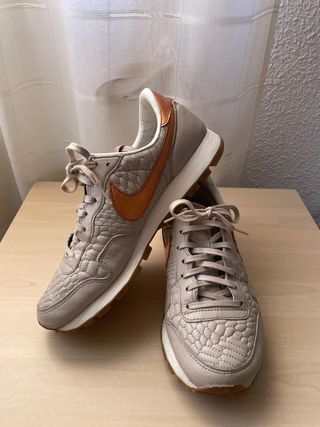 Zapatillas Nike Mujer Talla 40 Beige/Rosa