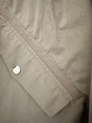 Gabardina corta Zara Beige