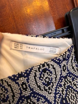 Minifalda Zara Talla XS