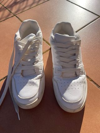 Zapatillas blancas Primark Talla 38
