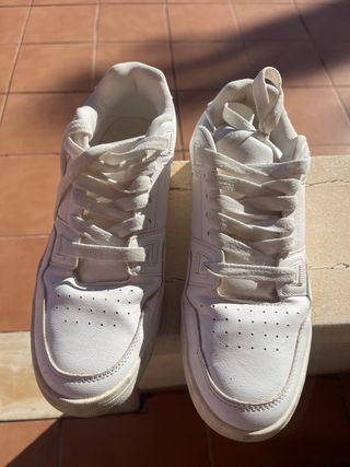 Zapatillas blancas Primark Talla 38