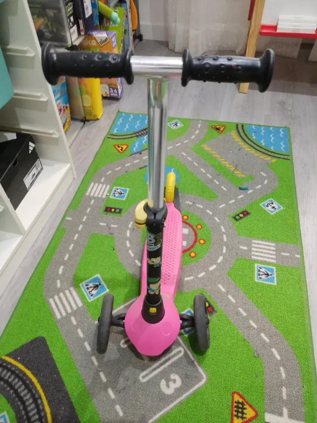 Patinete 3 Ruedas Rosa