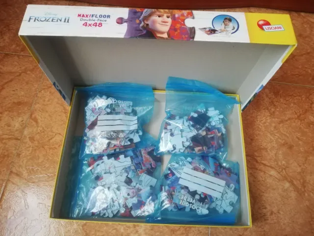 Puzzle Frozen II 4x48 MaxiFloor Doble Cara