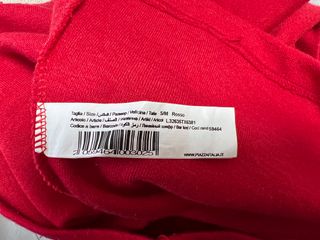 Maglione Piazza Italia donna avvitato rosso