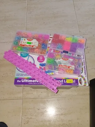 Kit para hacer pulseras GOMAS Crazloom