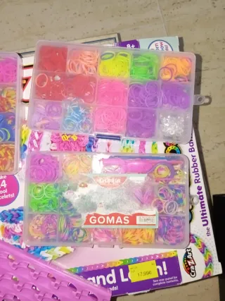 Kit para hacer pulseras GOMAS Crazloom