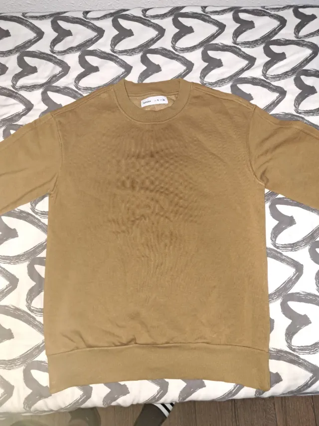 Sudadera Lefties mujer marrón-mostaza