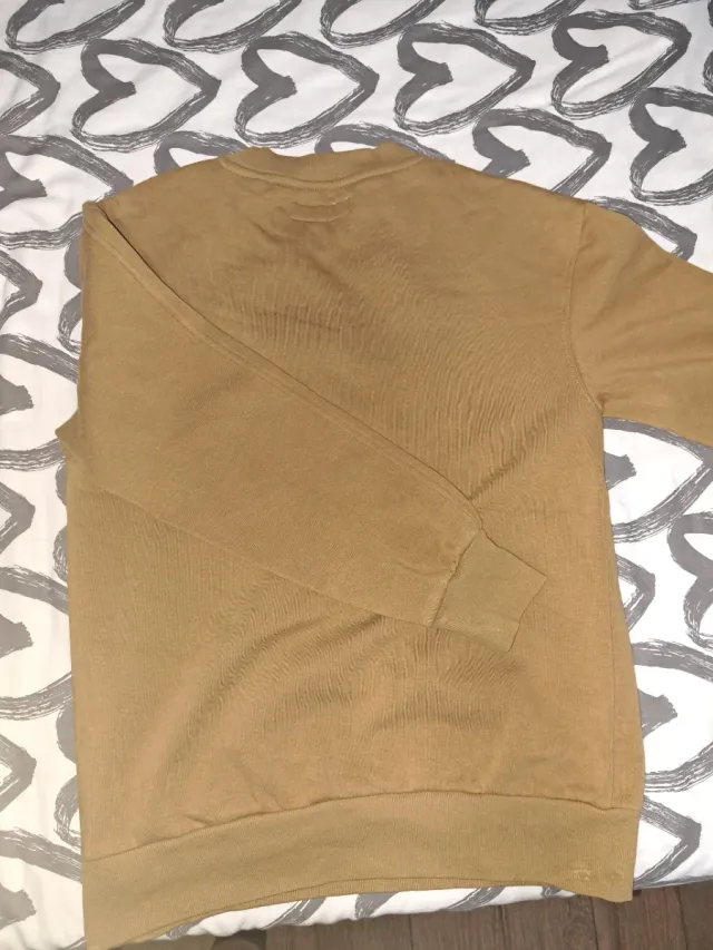 Sudadera Lefties mujer marrón-mostaza