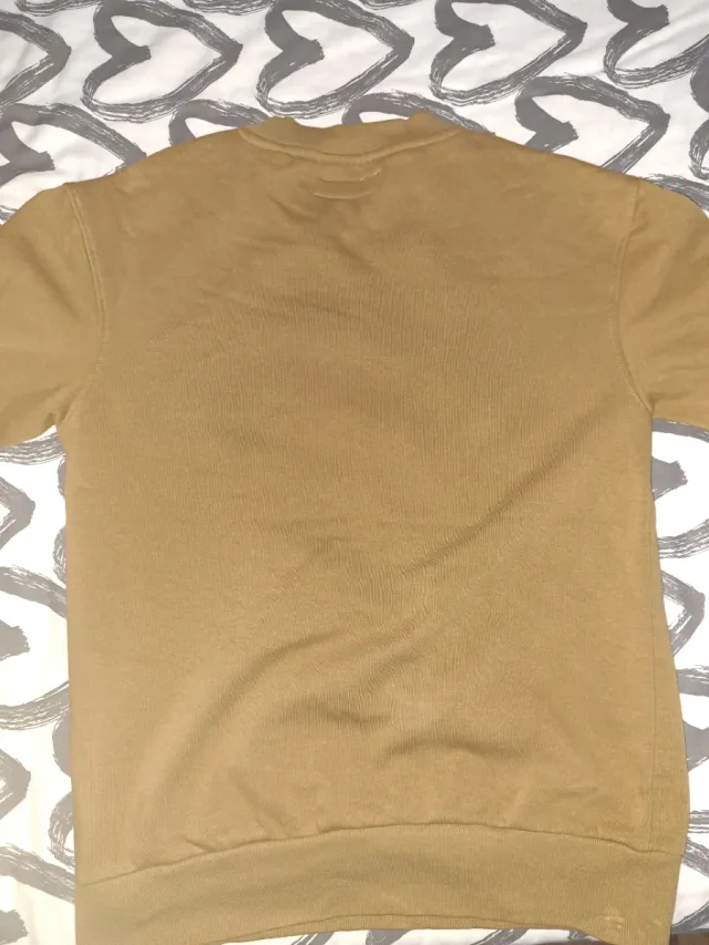 Sudadera Lefties mujer marrón-mostaza